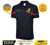 Uneek Clothing Polo Gaz Sûr Plombier – brodé personnalisé avec nom/texte