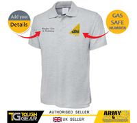 Uneek Clothing - Chemise polo personnalisée brodée NIC EIC Installateur domestique avec nom/texte