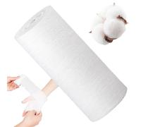 Gaze en Rouleau,Bandage Non Adhérent en Gaze | Bandage Élastique Soin Hommes Femmes Solution pour Camping Randonnée Sport Maison