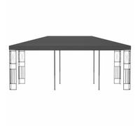 Gazebo Acier Anthracite 3x6 m