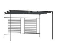 Gazebo avec Toit Rétractable 3x4m & 4x3m - Auvent Extérieur vidaXL vidaXL