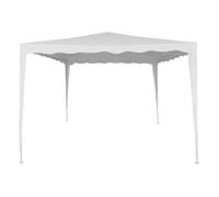 Gazebo Blanc Pour Jardin Polyester 300x300x250 - Aktive - Tente De Jardin - Protection Uv50 Multicolore