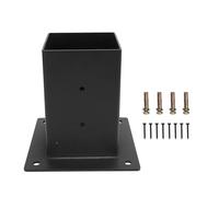 Gazebo Bracket Galvanized Powder Coated Fully Welded Gazebo Post Bracket for Pergola Wood Post (Droite)