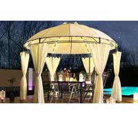 Gazebo LED Lavo 3 5 m : Rouge