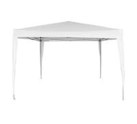 Gazebo Pliant En Polyester Uv50 Blanc 300x300x240 Cm Aktive Beach Multicolore