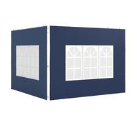 Gazebo Pliant Panneaux latéraux Outsunny for tonnelle, Bleu(Green)
