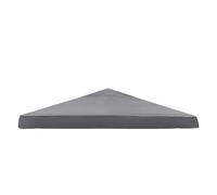 Gazebo Pliant Parasol de Jardin extérieur en Tissu, auvent de Gazebo, Toile de Remplacement for pergolas de Jardin extérieur(Single Layer Grey)