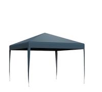 Gazebo Pliant Tonnelle escamotable d'extérieur en Toile imperméable, Pare-Soleil, Tente de Jardin, Pare-Soleil, Parasol de Plage, auvent, bâche, abri(3M Dark Blue)