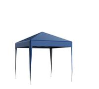 Gazebo Pliant Tonnelle escamotable d'extérieur en Toile imperméable, Pare-Soleil, Tente de Jardin, Pare-Soleil, Parasol de Plage, auvent, bâche, abri(2M Dark Blue)