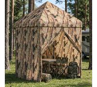 Gazebo Pop-up avec 4 Panneaux Latéraux Camouflage Forest ajustable vidaXL vidaXL