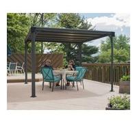 Tonnelle autoportante aluminium et toit polycarbonate Canopia by Palram Milano 3 x 3 m