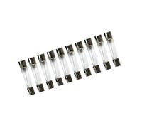 gazechimp 10 Pièces 6 X 30mm Fusible Tube En Verre Soufflé 25A 250V