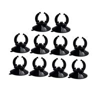 Gazechimp 10 Ventouses pour Aquarium avec Pinces, Support pour Chauffage, Support pour Tube Fluorescent, Ventouses Dentelées