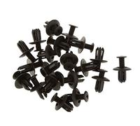 Gazechimp 20pcs Automobile Noire Clip de Fixation Pour KIA HYUNDAI HONDA FIAT MITSUBISHI MAZDA SCHWARZ