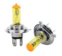 Gazechimp 2pcs Phares xénon H4 Dc 12v 100w Led Jaune Ampoules Antibrouillard Halogène Parking