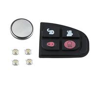 Gazechimp 4 Bouton Coque Remplacement Télécommande pour Jaguar X Type XF E S