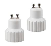 Gazechimp Adaptateur GU10 Vers GU10 (lot de 2) - Installation Facile - Résistant à La Chaleur - Convertisseur de Douille GU10