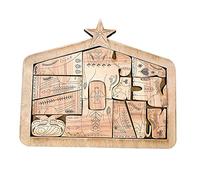 Gazechimp Art Religieux Jésus Puzzles Set Puzzle Jeu pour Décor de Bureau pour Enfants