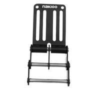 Gazechimp Attache Rapide Boucle Clip Ceinture Outil Aluminium Acier Connecteur Universel Système Sécurisé Installation Rapide Utilisation pour Électriciens Char, Noir