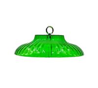 Gazechimp Baffle pour Mangeoire Oiseau Bouclier de Pluie Étanche pour Abri Suspendu Anti-Rongeur PP Acier Convient Jardin Véranda Balcon, Vert