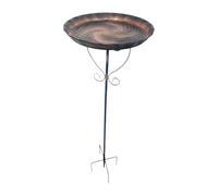 Gazechimp Bain d'oiseaux Extérieur Fer Support Cinq Griffes Mangeoire Bol Jardin Décoration Praticité Installation Facile Adapté Cadeau Amateur d'oiseaux Décora