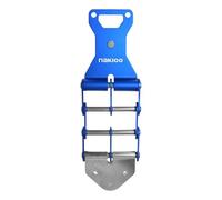 Gazechimp Boucle Ceinture Outil Libération Rapide Universelle Attache Sac Aluminium Alliage Fonction Installation Simple Adaptée pour Électricien Charpentier Br, Bleu Rotatif