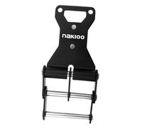 Gazechimp Boucle Ceinture Outil Libération Rapide Universelle Attache Sac Aluminium Alliage Fonction Installation Simple Adaptée pour Électricien Charpentier Br, Noir Fixe