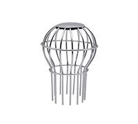 Gazechimp Crépine de Filtre en Acier Inoxydable 304 de Garde de Gouttière, Arrête Le Blocage des Graines de Feuilles et d'autres Outils de Nettoyage de Gouttièr - 62mm