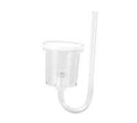 Gazechimp Diffuseur CO2 Transparent Aquarium Plantes Acrylique U Forme Compteur Bulles Intégré Sécurité Anti Refoulement Adapté à L'Entretien des Plan, L