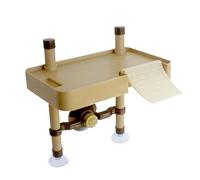 Gazechimp Échelle Flottante -Formes de Pèlerinage de avec Accessoires de Réservoir de Poisson à Ventouse