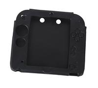 Gazechimp Etui Housse Peau Coque en Silicone Anti choc Protection Pour Nintendo 2DS Noir