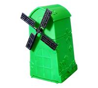 Gazechimp Filtre Aquarium Moulin à Vent Système de Filtration Dynamique Accessoire Décoratif Fonction Silencieuse Montage Simple Matériau PP pour Aquariums de P, Vert