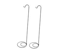 Gazechimp Lot de 2 Supports de Présentation en Forme de Crochet de Berger pour Pots de Fleurs de Terrasse