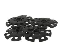 Gazechimp Lot de 4 rondelles de rechange en caoutchouc pour bâtons de randonnée