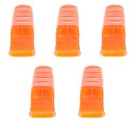 gazechimp Lot de 5 SOS Sifflet - Sifflet de sauvetage, volume et portable, avec cordon Œillet et crochet