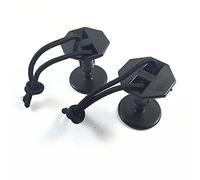 Gazechimp Lot de 6pcs Plastique Vis Plug Fixation à Leash Bodyboard Planche de Surf avec Cordon