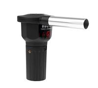 Gazechimp Mini Portable BBQ Ventilateur à Pile Souffleur D'air pour Barbecue Ravive Flamme Feu (Noir)