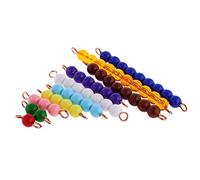 Gazechimp Montessori Perles Kit Jouet de Calcul Enfant Matériel Education Précoce Exercice Mathématiques