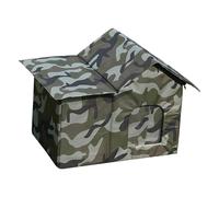 Gazechimp Niche Extérieure pour Chat Errant, en Tissu Oxford Polyvalent, Idéale pour Le Jardin, La Cour Ou