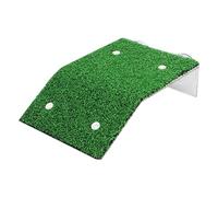 Gazechimp Plateforme Bain Rampe D'Accès Terrasse de Repos Grotte Reptile Résistance Matière Fixation Stable Adaptée Aux Aquariums Ornement, M