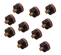 Gazechimp Premium Set De 10x Embout Visées De Queue De Billard 12mm Accessoire Jeux de Société Piscine Sports