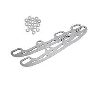 Gazechimp Set De Lames et Rollers pour Patin à Glace Accessoire Patin à roulettes Bricolage - Argent - Grand