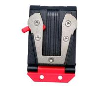 Gazechimp Support Ceinture Porte-mètre Ruban Clip Ceinture Installation Rapide Porte-outil Poche Portable Base Détachable Ceinture Métal et Pp Adapté pour Range, Td A Quitté