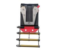 Gazechimp Support Ceinture Porte-mètre Ruban Clip Ceinture Installation Rapide Porte-outil Poche Portable Base Détachable Ceinture Métal et Pp Adapté pour Range, Chaîne Droite Td