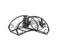 Gazechimp Support de Tuyau D'arrosage En Métal Robuste, Organisateur de Tuyau D'arrosage pour La Maison, La Ferme.