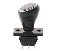 gazechimp Universelle Manuel Pommeaux Levier Vitesse ABS Accessoires de Voiture de Buggy - 6 Broches 3 Positions Noir avec Chicane