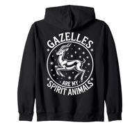 Gazelles Spirit Animals Funny Gazelle Sweat à Capuche