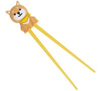 GAZIL Baguettes d'apprentissage, baguettes pour débutants à ressort, réutilisables antidérapants résistants à la chaleur, motif Shiba Inu
