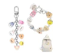 GAZIL Porte-clés Stray Kids SKZOO en Acrylique, Lot de 2, Accessoires de Sac à Dos et Porte-clés Design Cartoon Créatif, Merch K-Pop