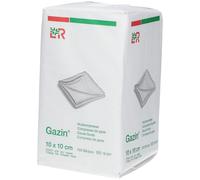Gazin Compresse de Gaze 10 x 10cm 18507 Compresses 100 pc(s)